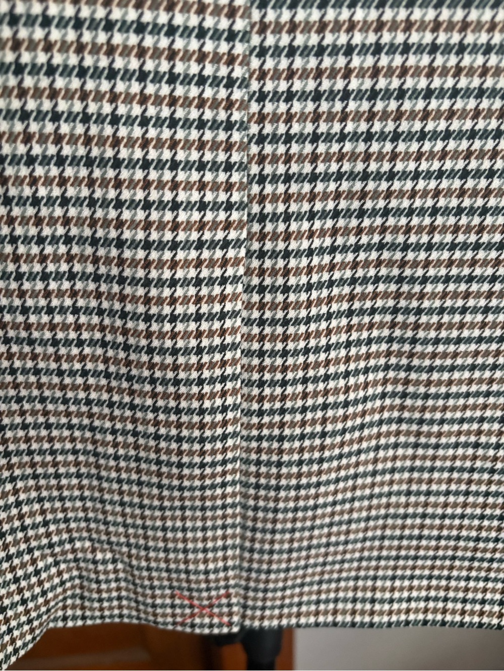 Ann Taylor Factory Petite Houndstooth Blazer — Size 12P - Picture 7 of 8